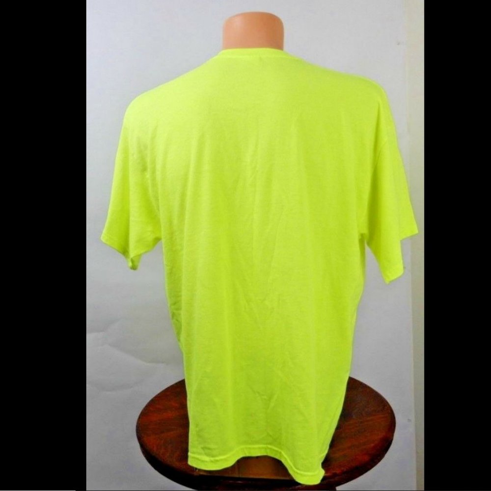 GILDAN ULTRA BLEND Bright Yellow Pullover Size XL (TS028) - Picture 4 of 16